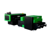 Colibri ULTIMA A2 printer and integrated powder-shaker viewed from the output side