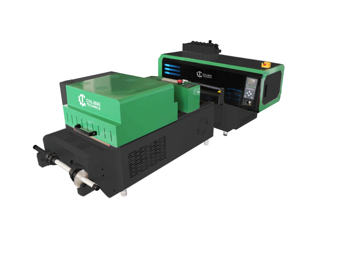 Colibri DTF ULTIMA A3 printer and compact powder shaker