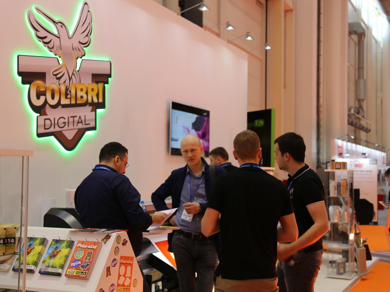 Colibri Digital equipment and exhibition stand at FESPA, archive view 7