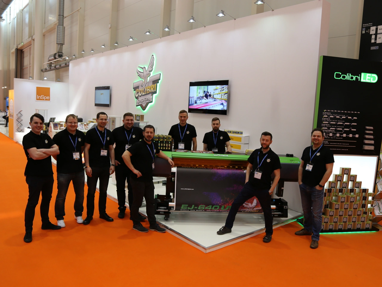 Colibri Digital equipment and exhibition stand at FESPA, archive view 5