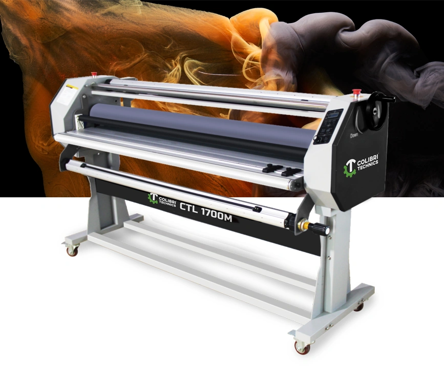 Colibri CTL1700M semi-automatic wide-format laminator