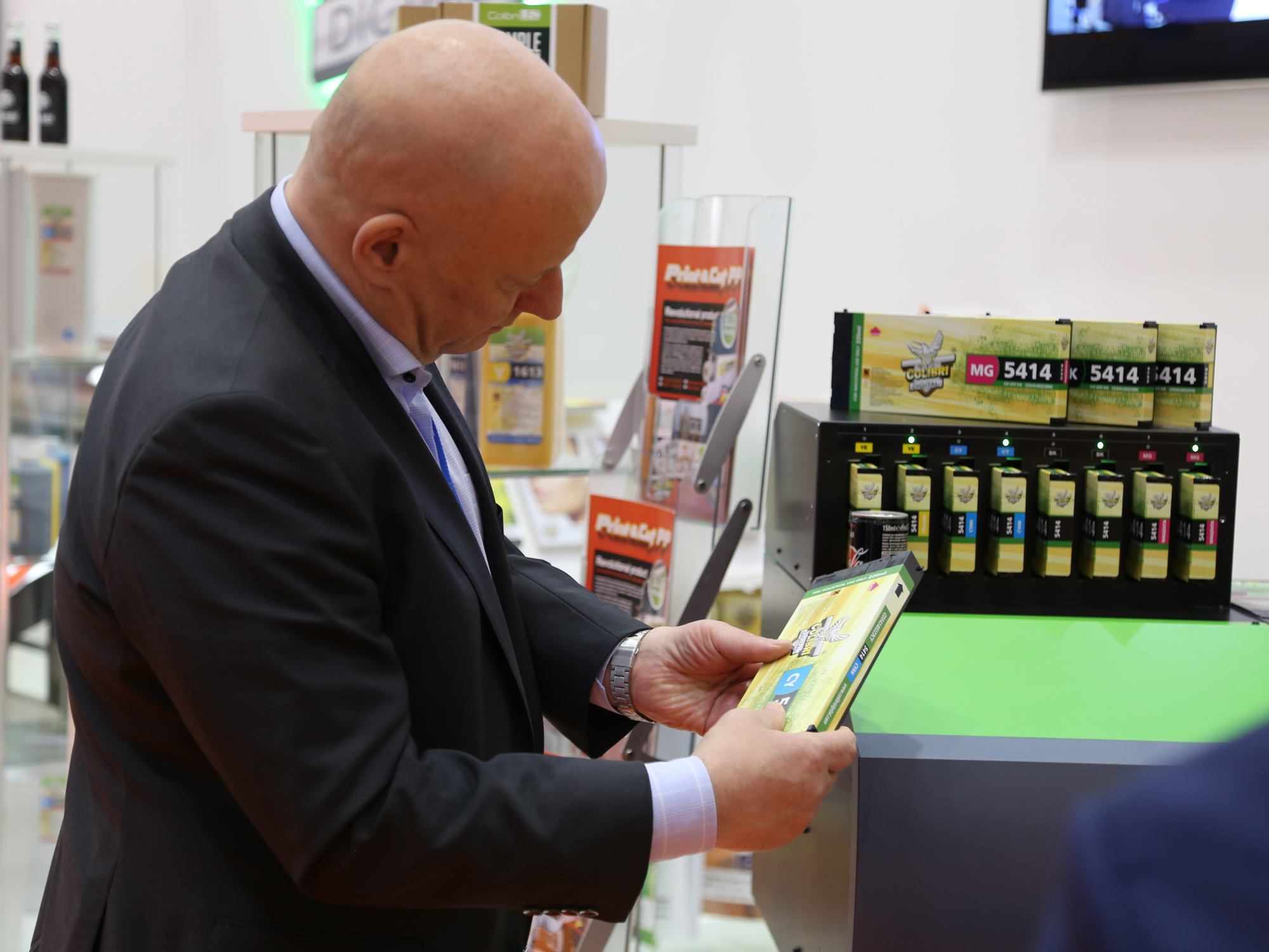 Colibri Digital equipment and exhibition stand at FESPA, archive view 9