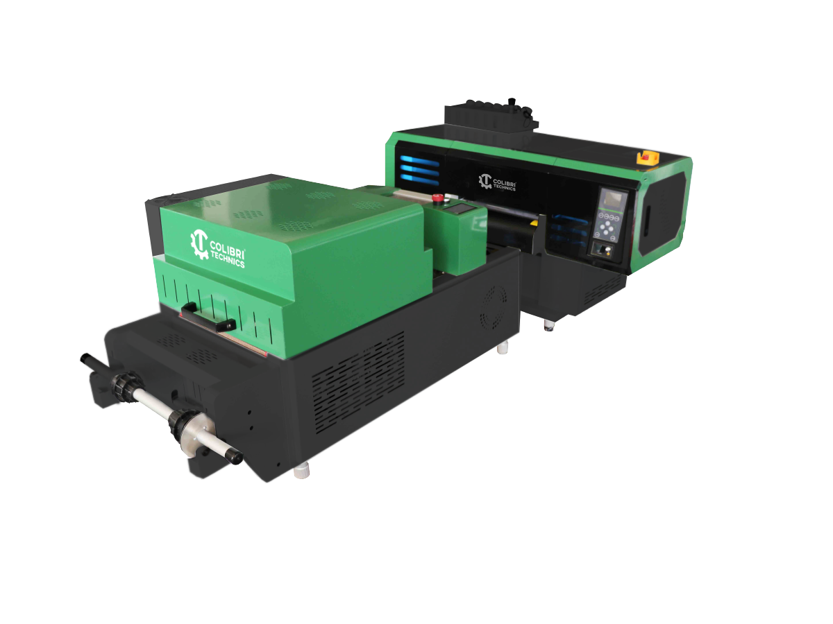 Colibri DTF ULTIMA A3 printer and compact powder shaker